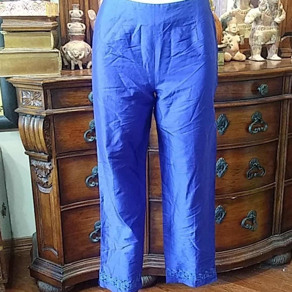 betu 100%  silk pants